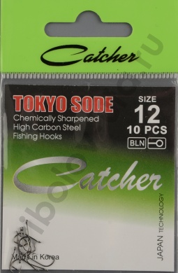 Одинарные крючки Catcher Tokyo Sode № 12