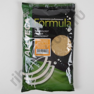 Прикормка Allvega Formula Carp 0,9кг (карп)