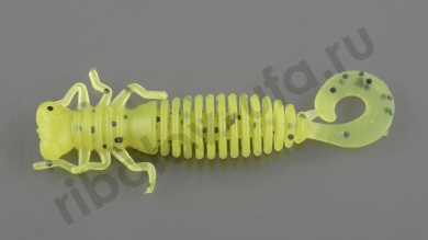 Силиконовая приманка Fanatik Larva Lux 2.5 , 63мм, #022 (7шт)