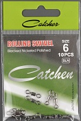 Вертлюжок Catcher Rolling Swivel # 6