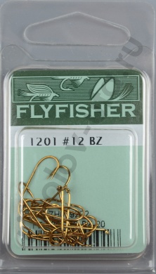 Крючки Flyfisher 1201 #12 BZ