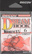 Офсетные крючки Decoy Dream Hook Worm15 №6