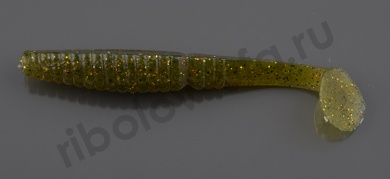 Силиконовая приманка Crazy Fish Scalp Minnow 5,5in 130мм цв.1 (креветка)