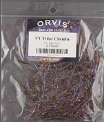 Синель Orvis Uv Polar Chenille Brown