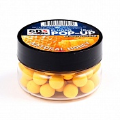 Бойлы GBS Baits Pop-up плавающие 10мм 55гр (банка) Natural Honey Натуральный Мед