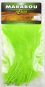 Перья марабу Hends Marabou Chartreuse (10шт/уп)