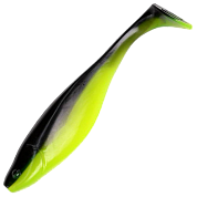 Силиконовая приманка Narval Commander Shad 18cm #045-Black Lime (3шт/уп)