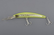 Воблер Yo-Zuri F1153 Crystal 3D Minnow Deep Diver (F), 130 мм, 24.0 гр., цв. GHCS