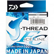 Леска Daiwa J-Thread FC Ice Line 50м 0,15мм