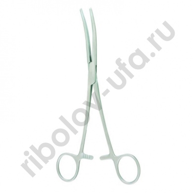 Зажим Stinger SC-7593 10 Forcep Curved (Загнутый)