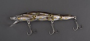 Воблер LiveTarget Yearl BB (jerkbait) 110мм, 14г, сусп., 1,2-1,5мм, silver/black YJB110S813