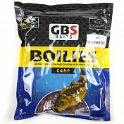 Бойлы GBS Baits Carp вареные прикормочные 20мм 1кг (пакет) Strawberry Клубника