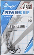 Офсетный крючок Stinger Power Grip STH-11BN #1/0 (6 шт)