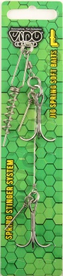 Оснастка стингер Vido со спиралью Jig Spring Soft Baits, размер L