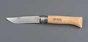 Нож Opinel 9 нержавеющая сталь, бук