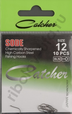 Одинарные крючки Catcher Sode № 12