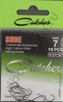 Одинарные крючки Catcher Sode № 7