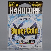 Шнур плетёный Duel PE Hardcore Super Cold X4 200м 5Color # 1,2 9,0кг 0.19мм