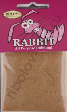 Даббинг Wapsi Rabbit Dubbing Cinnamon Caddis 