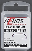 Крючки Hends 120 Jig Black Nickel #10 (25шт/уп)