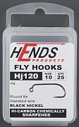 Крючки Hends 120 Jig Black Nickel #10 (25шт/уп)