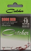 Одинарные крючки Catcher Sode Red № 10