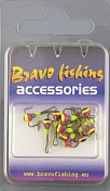 Тройник с 3D каплей Bravo Fishing №16-105P (Mustad)  (10шт/уп)