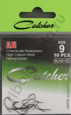 Одинарные крючки Catcher Ajl № 9