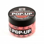 Бойлы GBS Baits Pop-up плавающие 10мм 55гр (банка) Passion Fruit Маракуйя