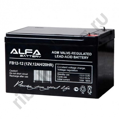 Аккумулятор Alfa battery FB 12-12 12v, 12Ah