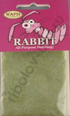 Даббинг Wapsi Rabbit Dubbing Watery Olive