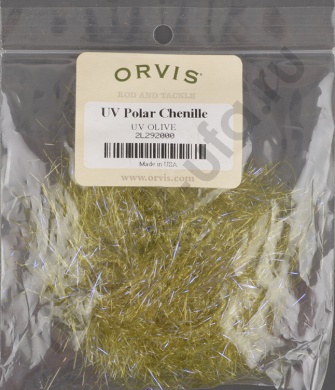 Синель Orvis Uv Polar Chenille Olive