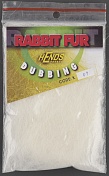 Даббинг Hends Rabbit Fur Dubbing White Hnd K-01