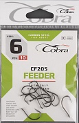 Одинарные крючки Cobra Feeder Sport сер.CF205 разм.006