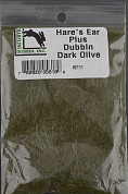 Даббинг Hareline Hares Ear Plus Dubbing Dark Olive 