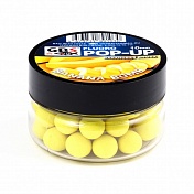 Бойлы GBS Baits Pop-up плавающие 10мм 55гр (банка) Banana Bomb Банановая бомба