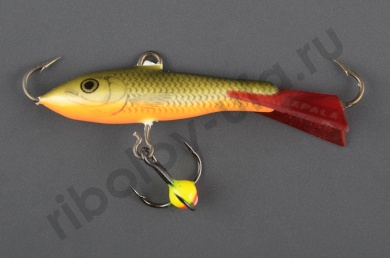 Балансир Rapala Jigging Rap 6гр WH3/RFSH