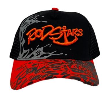 Бейсболка Rod Stars цв. Черный р. М (56)