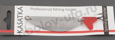 Блесна колеб. Kasatka 25гр. Chrome-001  SF04-07