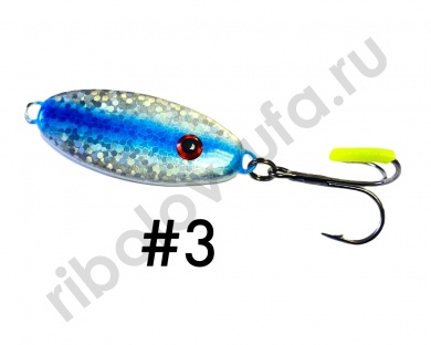 Блесна колеб. Жор Бомбер жереховый 20гр. №3
