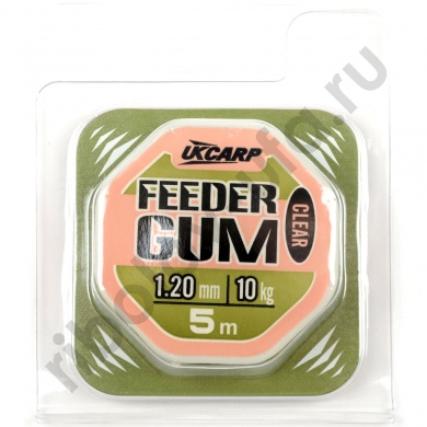Фидергум Admiral Ukcarp Clear 1.2мм, 10кг, 5м 