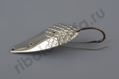 Блесна Бубнов незацепляйка Атом-2 12 гр. белая 