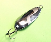 Блесна Люкс Нижегородская Лягушка 27гр цв.02 серебро