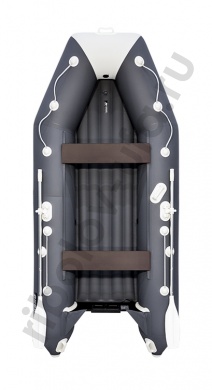 Лодка Аква 3600 НДНД светло-серый/графит