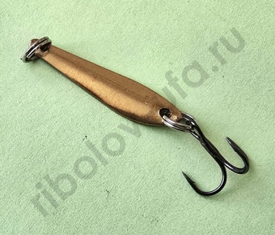 Блесна Нижегородская Маропедка малая 2гр цв. золото-глянец