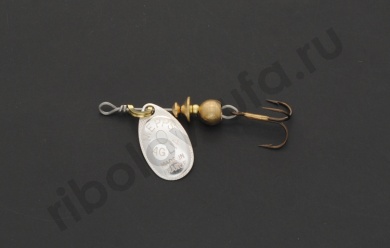 Блесна Mepps Aglia № 0, серебро (2,5гр)