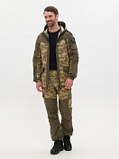 Костюм летний Горка-Люкс ткань Nylon Cotton Рип-Стоп цвет Хаки/MV-23 (Размер: 52-54, Рост: 182-188)