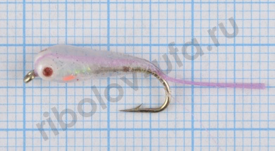 Малек-пыздрик кр.№10 хвост удлинен., цв. сирень #028