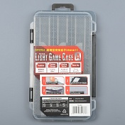 Коробка Kosadaka Light Game Case A 175*105*18мм чёрная стыкуемая, 3 продол.секции + съёмн.вст