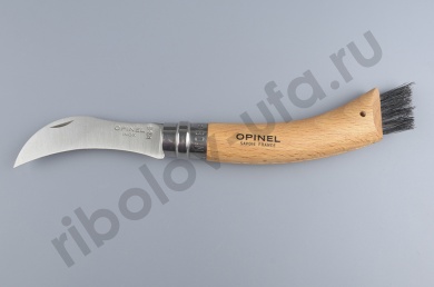Нож Opinel 8 нержавеющая сталь, бук, грибник